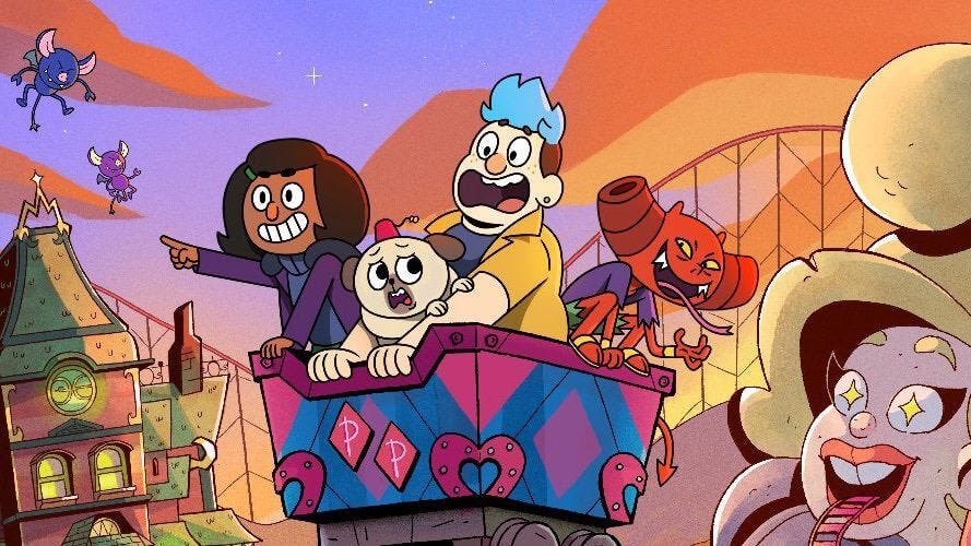 ToonHive's tweet photo. 3 years ago today, ‘Dead End: Paranormal Park’ premiered on Netflix. https://t.co/TBIKYxYHY2