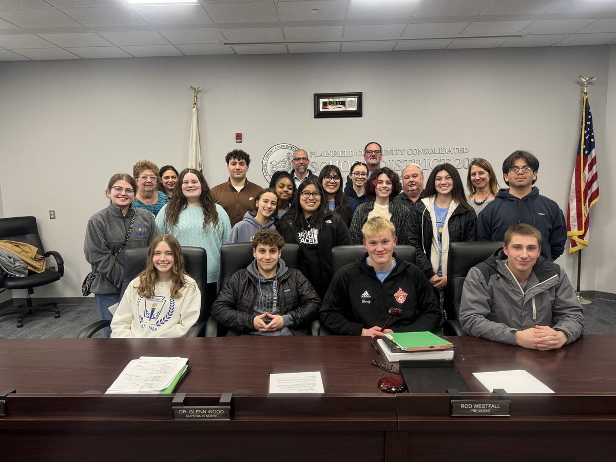 PHSCC_NHS's tweet photo. Always love seeing Wildcats attending our Board meetings. https://t.co/6mUK8dLBwH