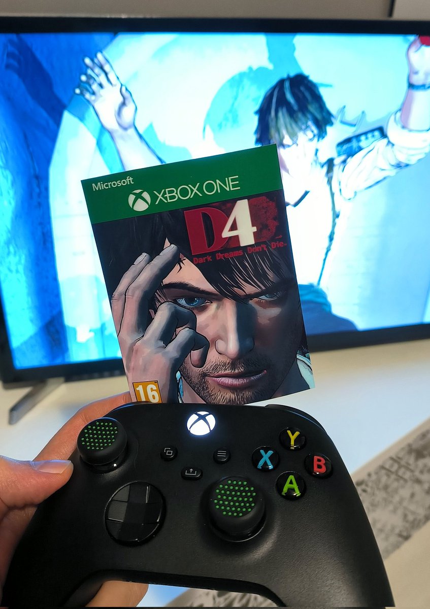 everyone knew Hidetaka Swery <a href="/Swery65/">Hidetaka SWERY SueHERO</a> for his amazing Deadly premonitions, I'm weird and knew him for the fantastic D4 demo. 11 years later I'm still playing it!!!!
#D4 #swery #xbox #videogames