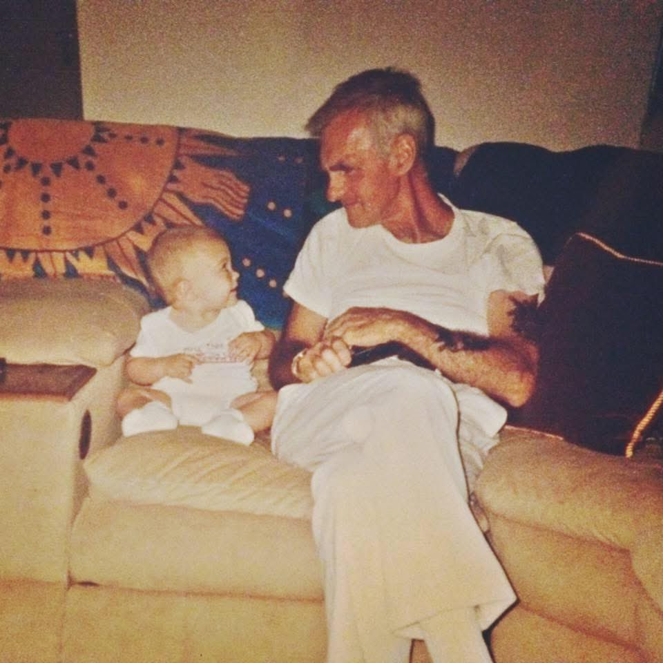 Sunrises and Sunsets are a lot more beautiful when you have someone up there watching over you. 18 years and I still miss you the same.  A marine, a dad, brother &amp; my pop. I love you🩵