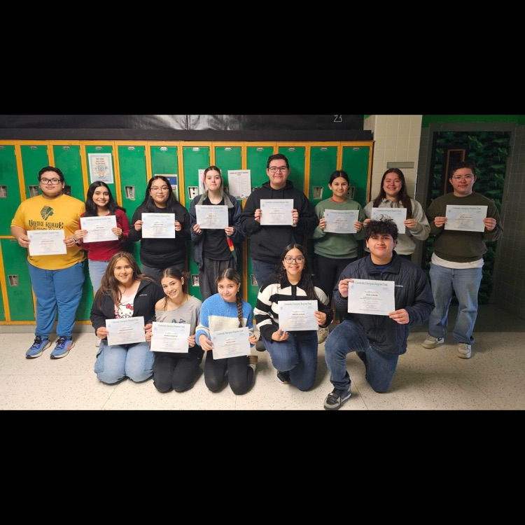 Rowe006's tweet photo. Huge congratulations to our students for earning their CERT certification! ππ l
Big thanks to McAllen Fire Chief Luna & CERT Instructor Rene Lopez Jr. for guiding our future emergency responders! ππ₯
#NikkiRowe #CERT #CommunityHeroes #EmergencyResponse @McAllenISDCTE https://t.co/hGSkU3Mcyl