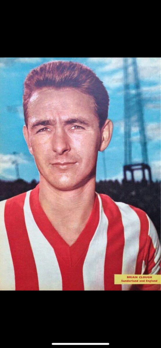 Brian Clough the player 251 goals in 274 games before injury finished him - that is what you call prolific - people forget what a superb player he was.