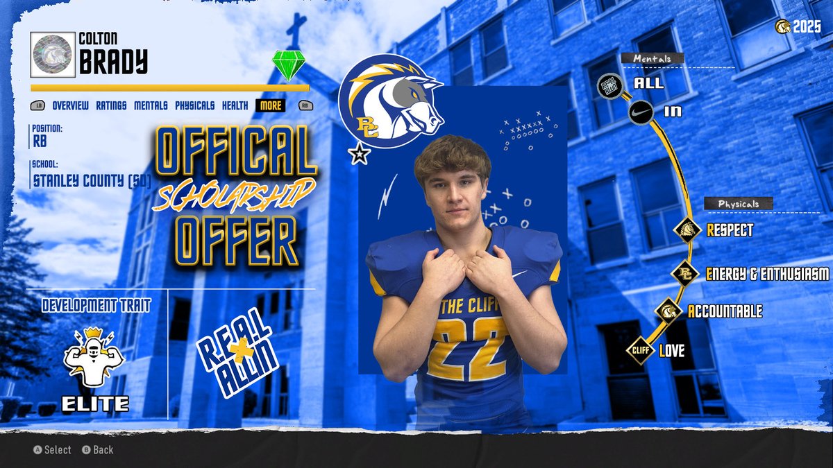 ColtonBrady_22's tweet photo. After a great visit and conversation with ⁦@CoachLaDage⁩ and ⁦@Coach_Prieto⁩ I am blessed to receive my first official offer to play at Briar Cliff University! https://t.co/jPo1AVtUUU