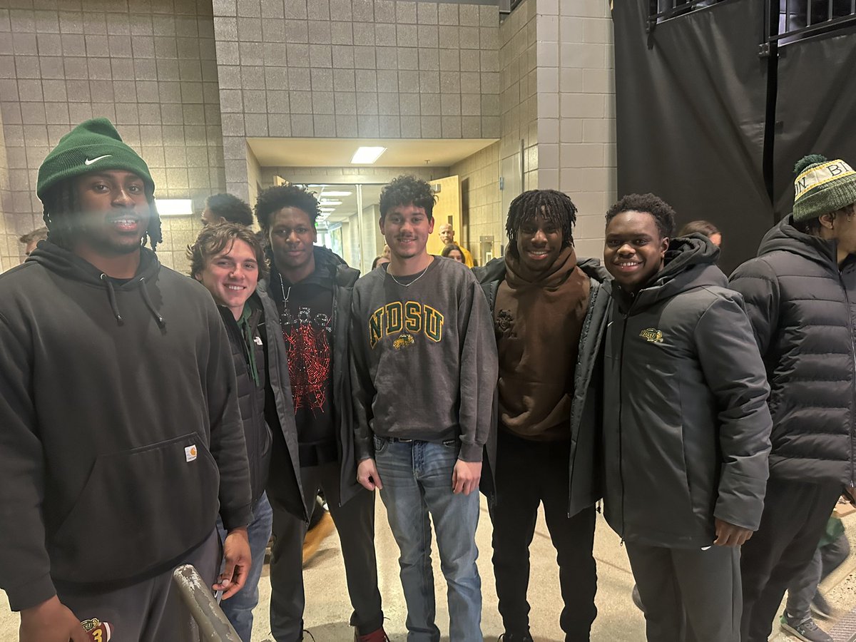 Had a great time watching 
<a href="/NDSUmbb/">NDSU Men's Basketball</a> play tonight!! <a href="/GandGCollective/">The Green and The Gold Collective</a>