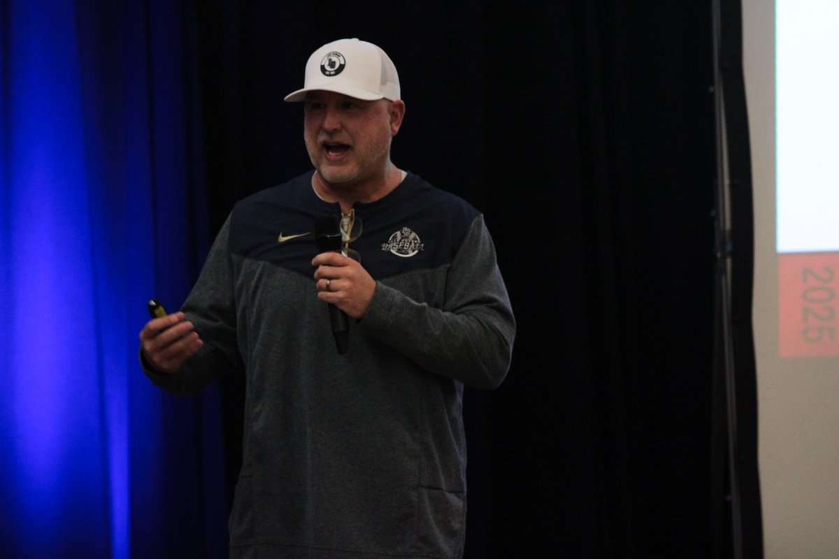 Lake Oswego head coach Jake Anders takes on the main stage! Jake is sharing his insights on organizing a productive hitting practice ⚾ 

#NWBCA2025