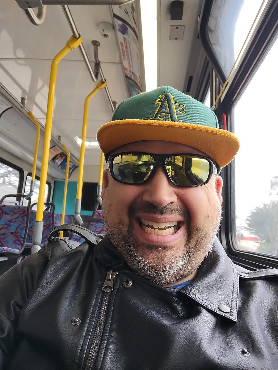 DannyOcchipinti's tweet image. I got on the bus 🚌 going to my mom's house!!  With shades!!  Lol 🤣😆 #samtrans