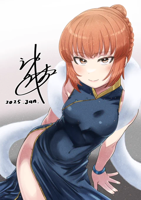 おねんがのボツ線画をリサイクル習作。色ぬるととたんに線画のアラってめちゃくちゃ見つかるよね… 