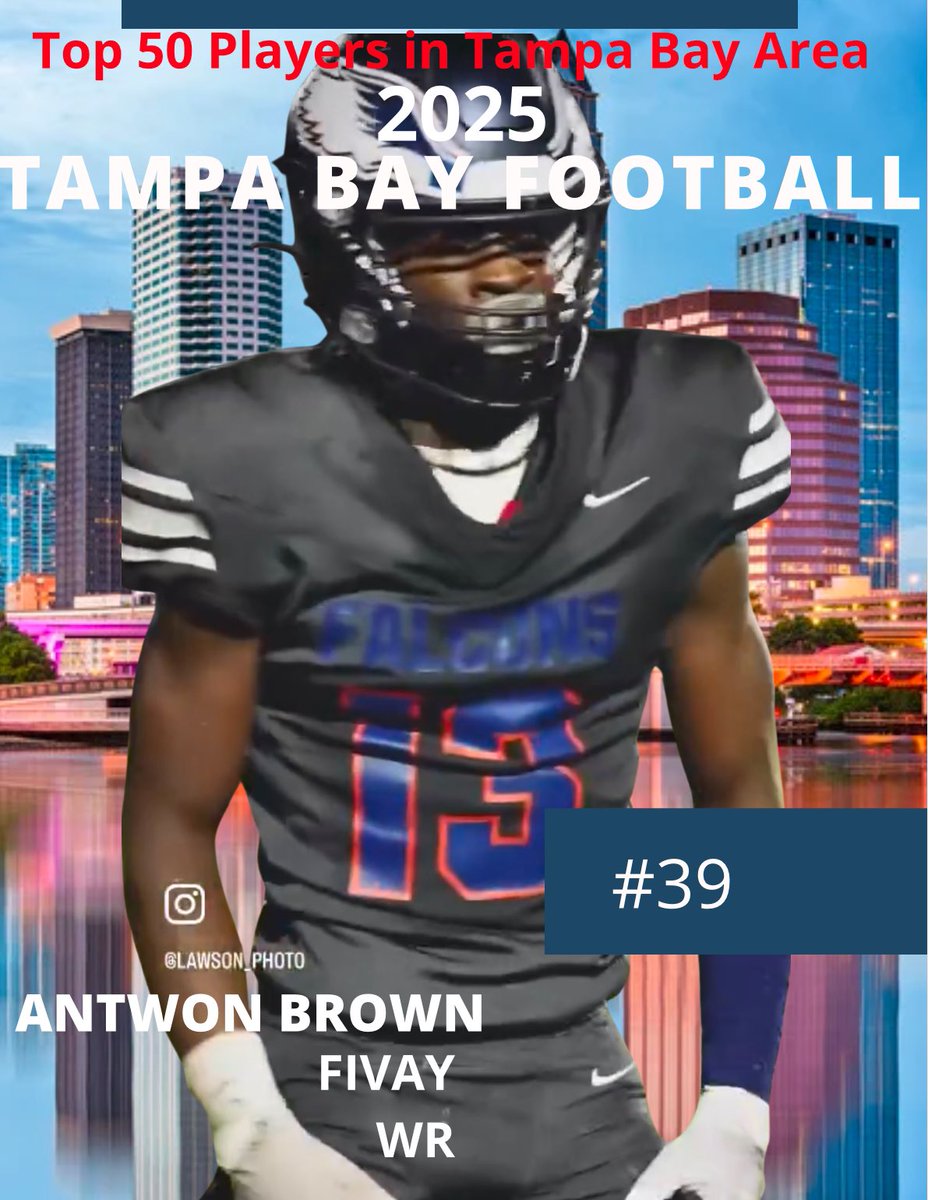 Tampa Bay Football (@tampafootballfl) on Twitter photo Relentless route runner. Fearless and productive. Will develop sooner than later <a href="/Antwon_Brown2/">Antwon Brown</a> <a href="/FivayFalconsFB/">Fivay Falcons Football</a> Relentless route runner. Fearless and productive. Will develop sooner than later <a href="/Antwon_Brown2/">Antwon Brown</a> <a href="/FivayFalconsFB/">Fivay Falcons Football</a>