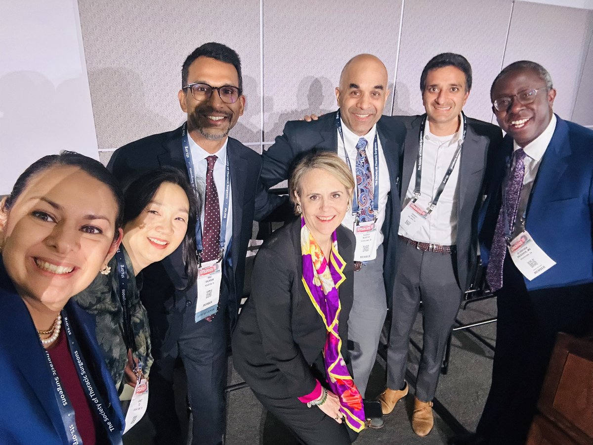 Great opportunity to share the stage with colleagues that have become friends at <a href="/STS_CTsurgery/">The Society of Thoracic Surgeons</a> 

<a href="/jdoningtonmd/">donington</a> <a href="/PatelOncology/">Sandip Patel MD FASCO</a>