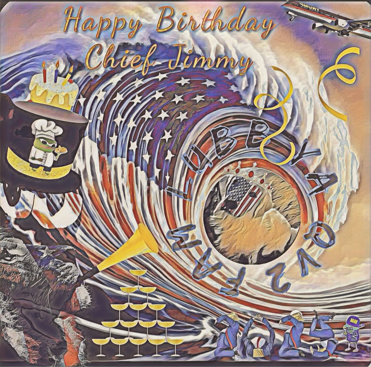 KekMeister45's tweet image. Thank You DeeDee for the @chiefjimmy45 Birthday reminder, as I was unaware today was her Special Day!  #Cshift #Nightshift 

Happy Birthday CJ to 1️⃣ of the Most Top Notch Patriots I have ever met!  God Bless You Fren 🙏🏼
Enjoy Your Day &amp;amp; Evening -❤️ Ur Fren KM45 &amp;amp; QV2 FAM 🥰🤗🫂