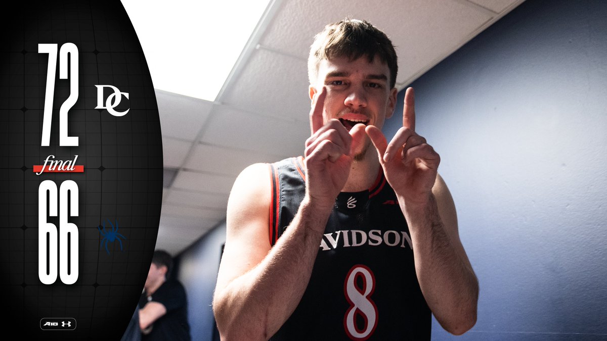 DavidsonMBB's tweet photo. Road. Dub. https://t.co/voMEPmDbkH