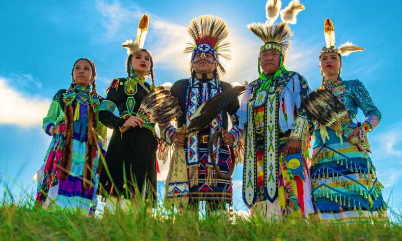 Native3rd's tweet photo. It is said that Women on this Planet will lead the way into the new future, that they will be great healers among many different Tribes on Mother Earth! (Uńci Makhan) 🌎…They hold the nurturing powers of creation of life, gifted by Mother Earth! (Uńci Makhan)

…They also hold powers of feminine essence! A gift given by Grandmother Moon!🌕…with ability to rebalance, fertility, renewal and power of night—a reflection of Grandmother Moons light, who shines brightest at night!

When Mother Earth (Unci Makhan) is neglected and the power of greed has gripped the spirit of mankind, …It is said, the Women along with help from the two spirited people, a sign will be, that there will be more than usual amount of two spirited people arriving to be born on Mother Earth! (Unći Makhan) …They are sent to help start the reversal process!  

Next, the Thunderbeings or Thunderbirds, 🦅⚡️ (Wakinyans) will arrive, with help from the fire nation, water nation, wind nation and Unći Maka!(Mother Earth) 🌎 …There will be more storms and natural disasters, not only in the physical realm but also the spiritual—they reflect eachother!

After this Purification Process is Complete- in a New Dawn—We Will See the “Return Of the White Buffalo Calf Woman,” to bring and show another chapter or a “Way of Life”that that brings  a universal balance to the spiritual and physical  realm! 🦬…✨
