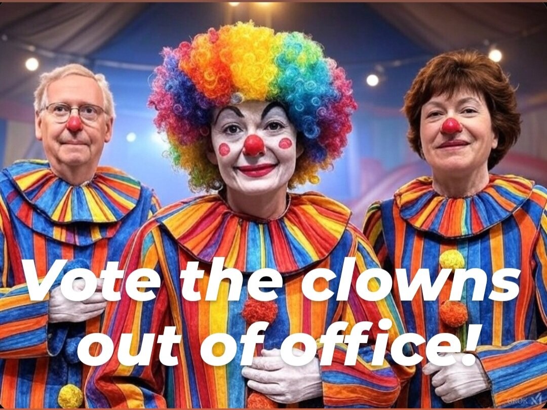 PamJamiso13's tweet photo. #MitchMcConnell #LisaMurkowski #SusanCollins #Traitors #UndocumentedDemocrats https://t.co/kQFtKvsNSk