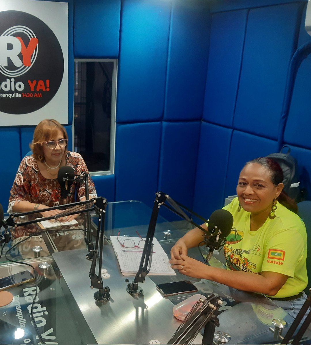 Estamos de vuelta en <a href="/VocesAlDiaBaq/">Voces Al Día Barranquilla-Fanny Sosa M</a> por <a href="/RadioyaB/">RADIO YA 1.430 AM</a> . Hoy hablando de <a href="/ChivaPeriodsti2/">Chiva Periodística</a> y sus 29 años en <a href="/Carnaval_SA/">Carnaval de Barranquilla</a> .
