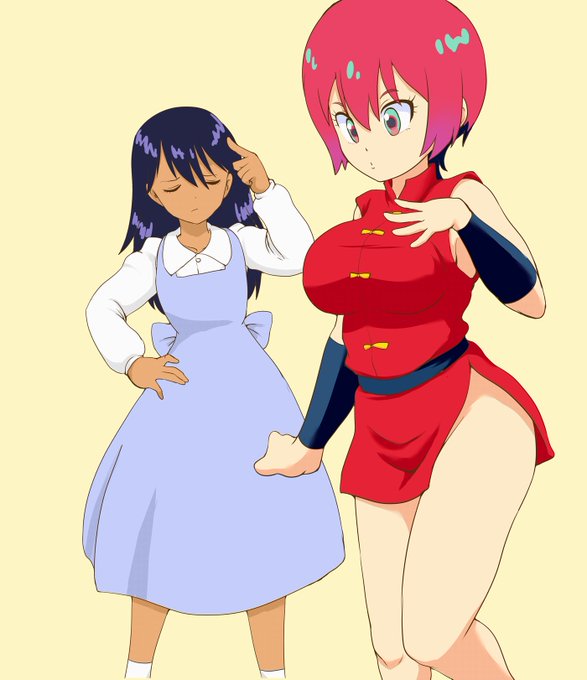 公式で巨乳確定したマチュちゃんに既視感を感じてたキャラ分かりました😊
#ジークアクス
#らんま1/2 