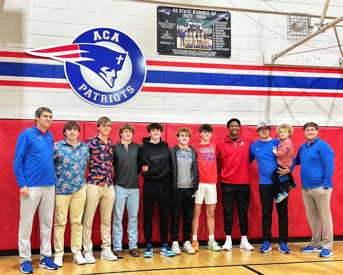 Austin Dare (@skibum35474) on Twitter photo <a href="/davisdare_1/">Davis Dare</a> and the rest of the 2023-24 <a href="/ACApatriothoops/">ACA Basketball</a> Class 4A state runner-up basketball team were honored with a banner hanging ceremony at ACA before the varsity game against PCA. <a href="/1_Gramm_/">Austin Grammer</a> <a href="/garyharris_wvua/">Gary L. Harris</a> @annaesnyder2 <a href="/CoachDNew_/">Donavan Newman III</a> <a href="/HallTechSports1/">Hall-Tech Sports</a> <a href="/davisdare_1/">Davis Dare</a> and the rest of the 2023-24 <a href="/ACApatriothoops/">ACA Basketball</a> Class 4A state runner-up basketball team were honored with a banner hanging ceremony at ACA before the varsity game against PCA. <a href="/1_Gramm_/">Austin Grammer</a> <a href="/garyharris_wvua/">Gary L. Harris</a> @annaesnyder2 <a href="/CoachDNew_/">Donavan Newman III</a> <a href="/HallTechSports1/">Hall-Tech Sports</a>