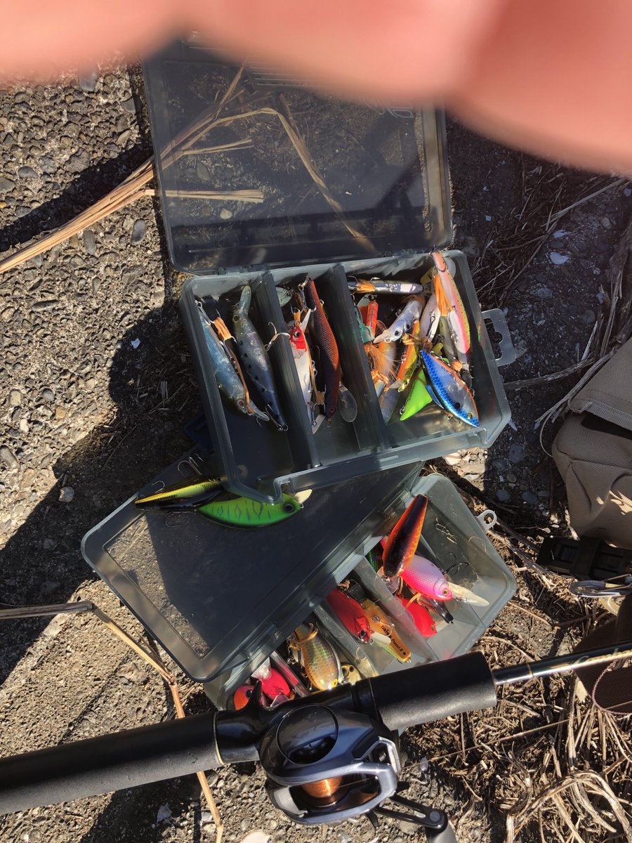 2週間ぶりのバイト練習！
バス釣れないかなぁ😅