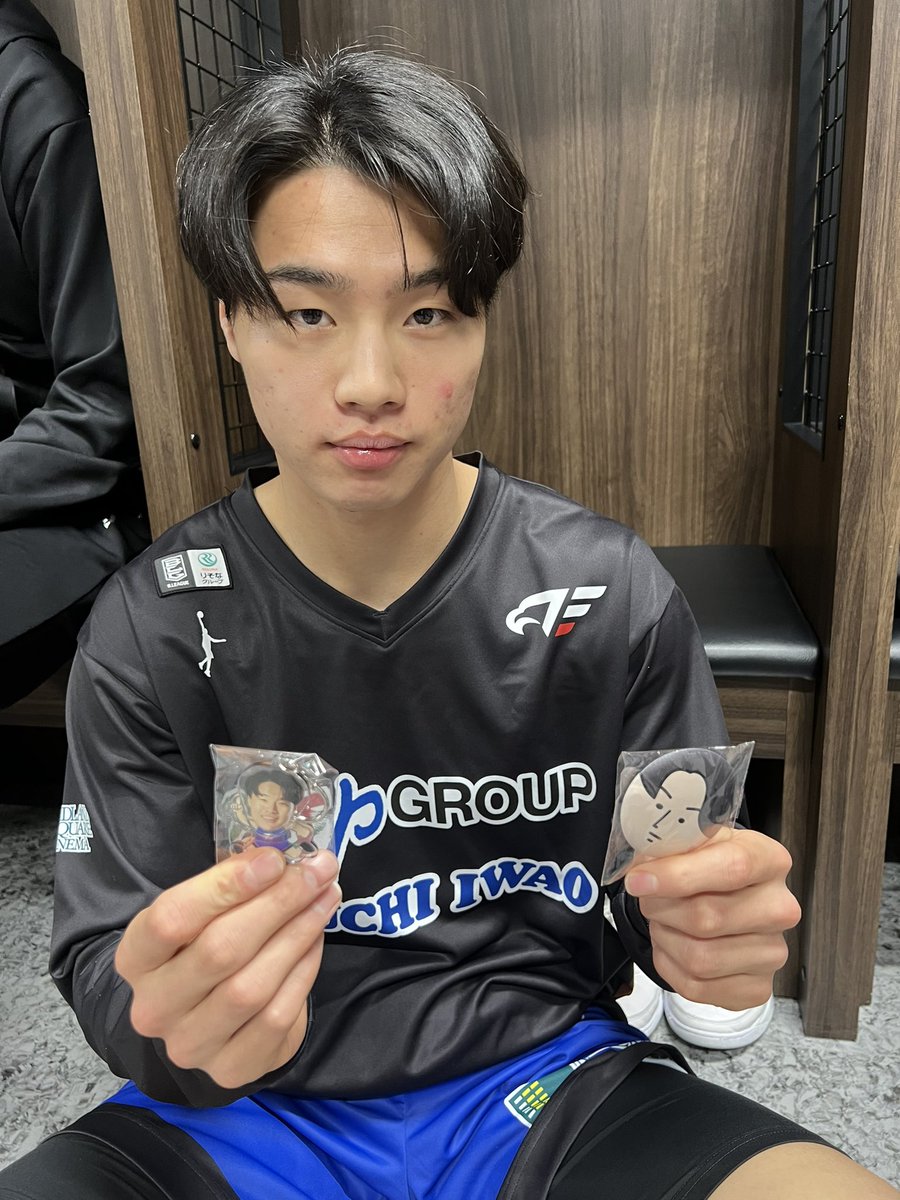 グッズ情報🛍️】 今節新登場のガチャガチャたちを #内尾聡理 選手に