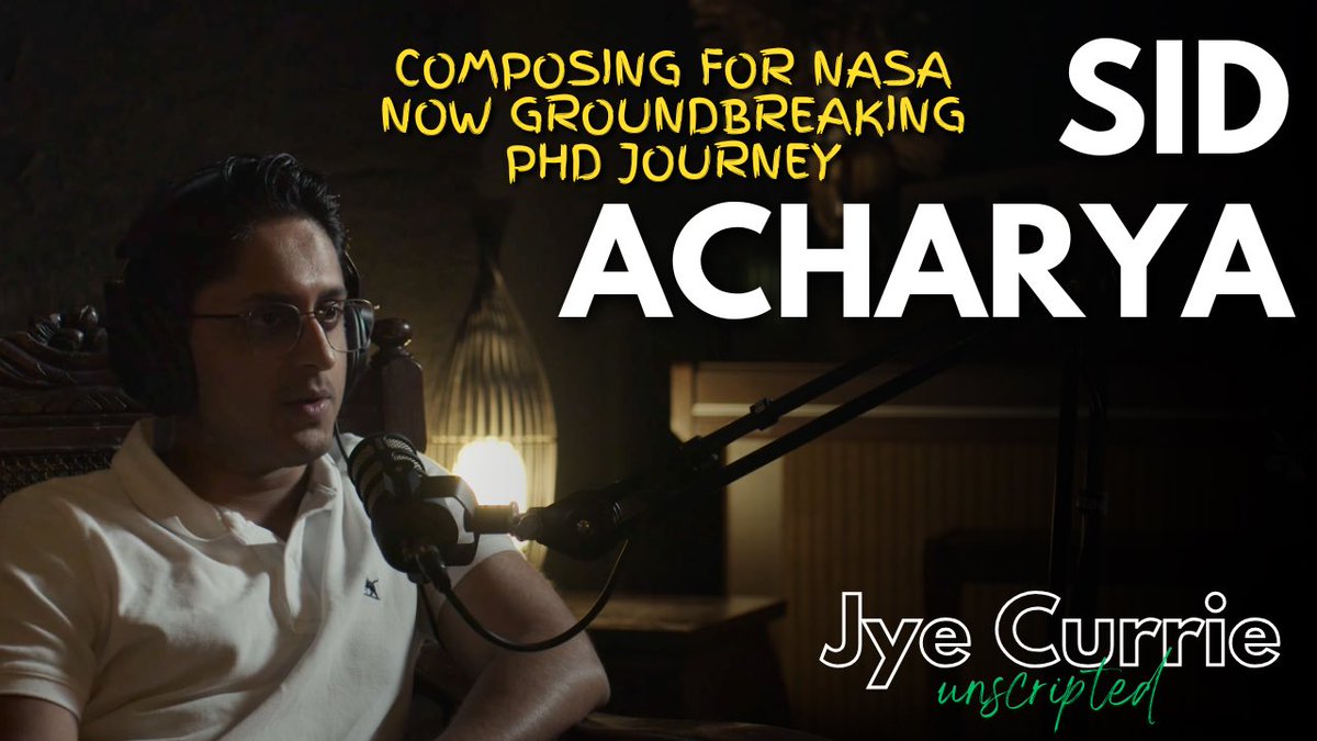 Listen to my podcast with composer Sid Acharya on Spotify #Podcast open.spotify.com/episode/3o0mF2…