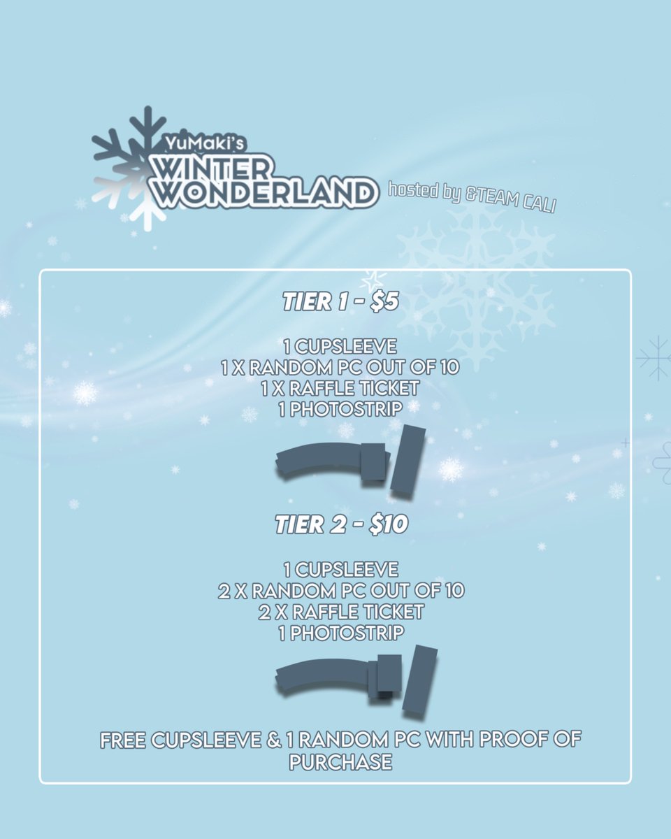 ❄️ Join us for YuMaki’s Winter Wonderland, a birthday celebration for Yuma and Maki! ❄️

Donation tiers available and we’ll be raffling off Yukiakari albums and a custom 3D printed Moon Lamp at each location! 
- forms.gle/61S4gwMu5MfJuR…

Can’t wait to celebrate with you! 🩵