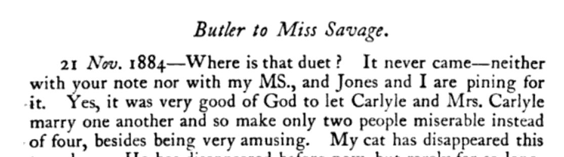 RichardSStarr's tweet photo. @AdeleScalia @cjscalia Channeling Samuel Butler. https://t.co/nQUic16Rtc