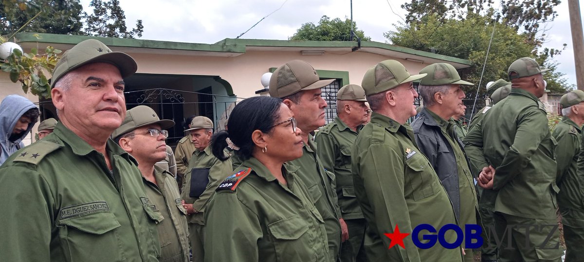mariofsabines's tweet photo. Intercambiamos con los miembros del Consejo de Defensa del Consejo de Defensa Municipal Peñas Altas, evaluamos el cumplimiento de las acciones del Día Nacional de la Defensa.
#Matanzas #PuebloUniformado https://t.co/rOhVOTson5