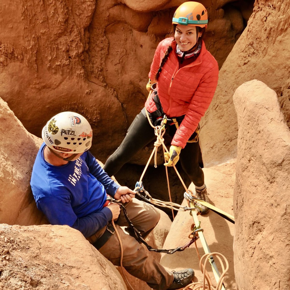 Stepping over the edge of a 100ft rappel is a perfect metaphor for life’s challenges. Take a deep breath, stay focused, and believe in yourself—you’re ready to take the leap!

Here’s to embracing challenges and making 2025 a year of adventure!
