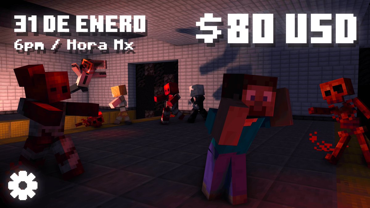 Presentando nuestro primer EVENTO DE MINECRAFT oficial ESTE VIERNES 31 DE ENERO. 

💸Premio de 80 USD💸

❤️​y 🔀para participar

Quién se atreve? #Minecraft #MinecraftServer 
Discord: discord.com/invite/7QqXsP4…