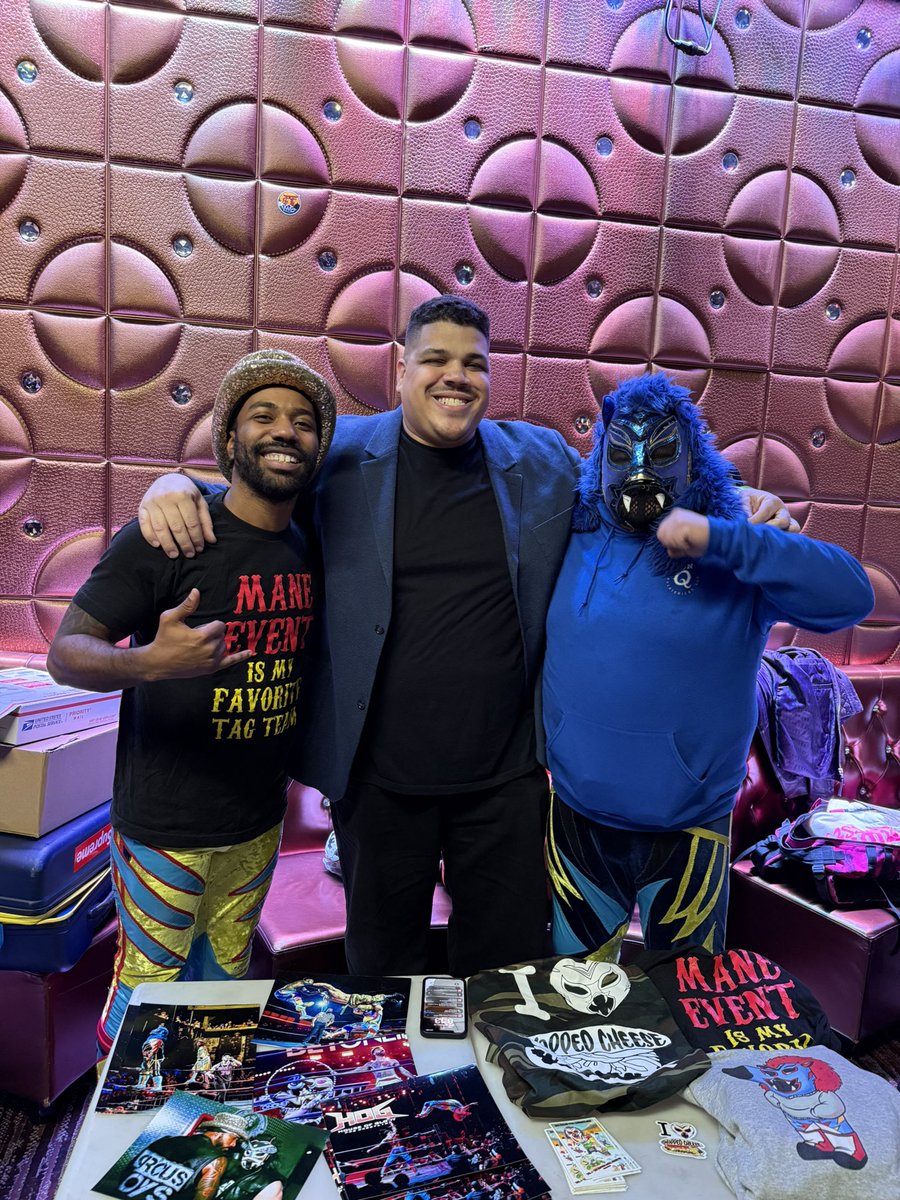 iSimplyCarlos's tweet image. Damn! I love The Mane Event @RingmasterMidas &amp;amp; @Blazin_Lyon @HOGwrestling #FinalWarning