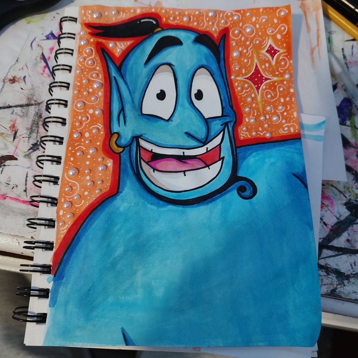 Luxwazdrawing's tweet photo. Ayy genie 🤞

#genie #aladdin #robinwilliams https://t.co/fJHGuyDMKp