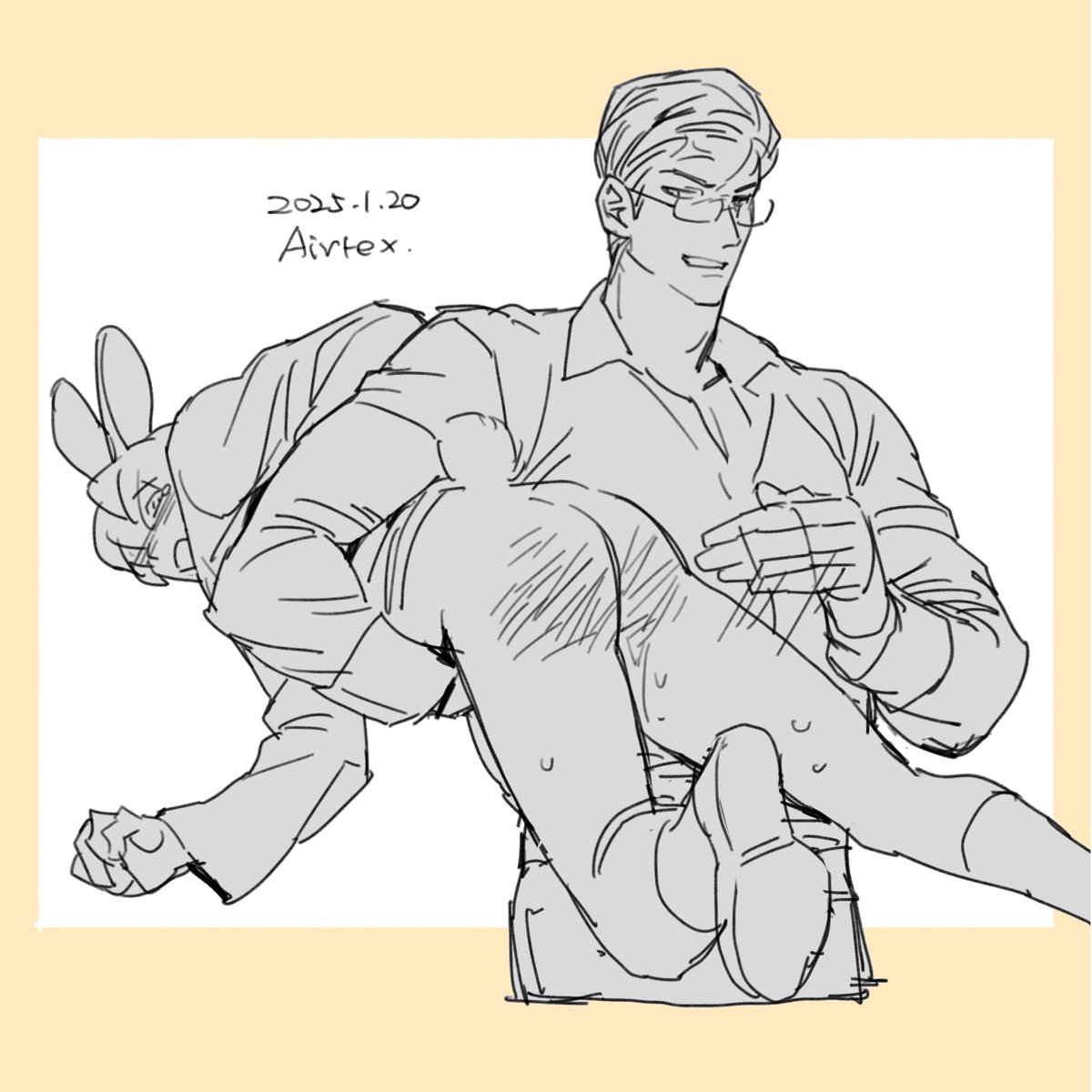 好久没来，发发兔子