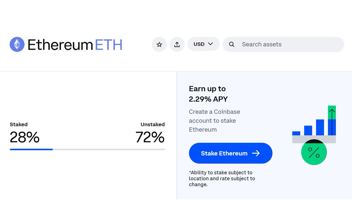 ryangtanaka's tweet photo. Seriously, though. Staking is like a fundamental part of what makes financial systems work and should be a primary mechanism in which crypto systems are judged. But so far:

$BTC - None
$ETH - 2.29% on Coinbase, 3-4% if you stake directly
$SOL ~7%
$ELGD ~7%
$DOGE - None
$ADA ~3%

Banks: 3-5% Savings, 4-9% CDs

Remember that most normies do not have a gambling addiction and are just looking for competitive rates to store their money into - $XTZ handily beats all coins and all banks with a whopping 16-17% (7-8% for liquid delegation, which is similar to a checking account). And you don't have to pray to the meme gods for it to moon at some random time - it's consistent, predictable, reliable income.

Kind of the issue is that if you go to Coinbase or any of the other exchanges, they are bringing down the actual staking rewards down to 5-6%, so it won't make the other coins look bad.  So unfortunately the only way you can get your rewards properly is to delegate/stake the funds yourself.

As the newcomer in the space, crypto should be outperforming banks by large margins just to get over people's skepticism - nobody cares about politics or coin wars but they do understand what interest rates are - and the industry unfortunately is focusing on the wrong things right now because it's basically advertising itself as an unprotected, inferior version of what they can already get from a standard savings or CD account.

#Tezos is the only one in the space doing it the right way. I thought crypto people were all about the money? The money is right there, folks. 🤌
