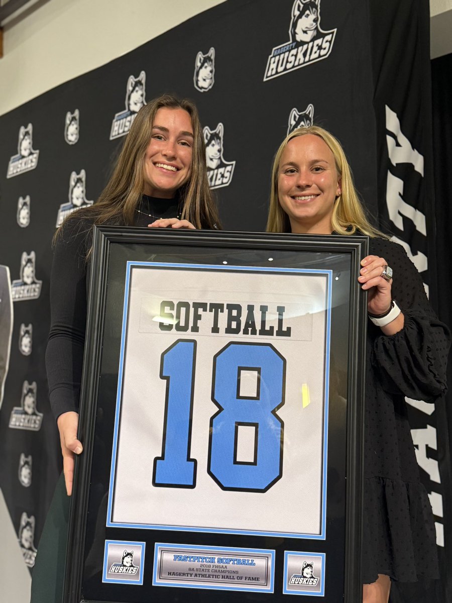 Congratulations to Taylor Waters and Grace Germer on their induction into the Hagerty High School Athletic Hall of Fame! We are so proud of you! ⚓️

#anchordown #team4