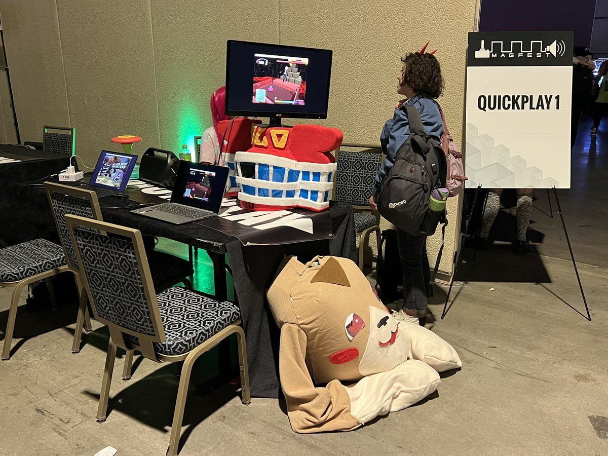 sitandspin3D's tweet photo. Sit and Spin 3D is live. Come on over and give it a……………. whirl #MAGFest #MAGFest2025 https://t.co/599WZ54mjY