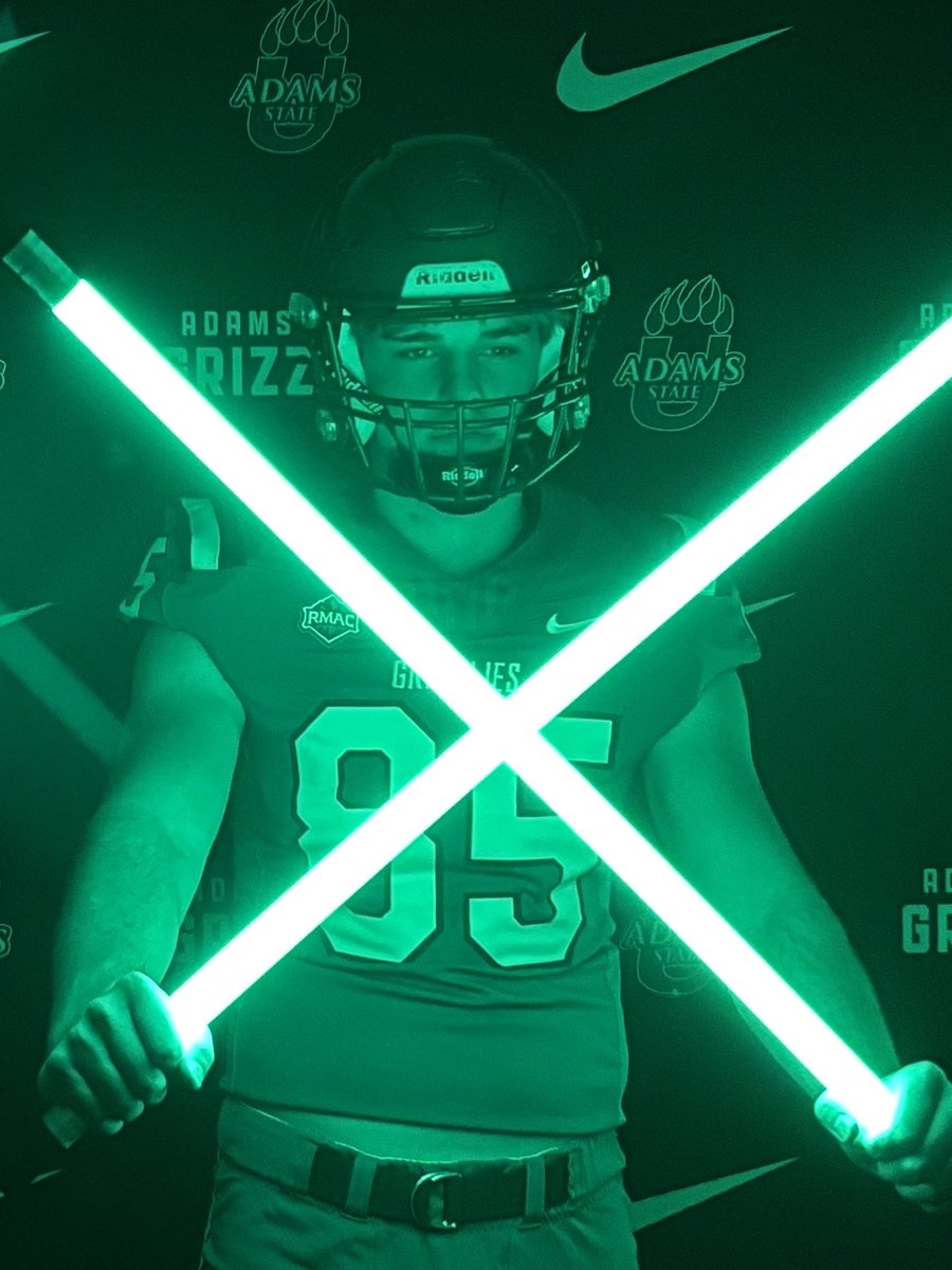 Thank you <a href="/CoachGallasASU/">Coach Levi Gallas</a>, <a href="/CoachKyser/">Chase Kyser</a> and <a href="/asugrizzliesfb/">Adams State Football</a> for an amazing visit and offer to continue my academic and athletic career. 
We. Us. Our. Go grizzlies!
<a href="/kerronstokes/">K Stokes</a> 
<a href="/Coach_Litt/">Matt Littleton</a> 
<a href="/Chap_Wolverines/">Chaparral Football</a>