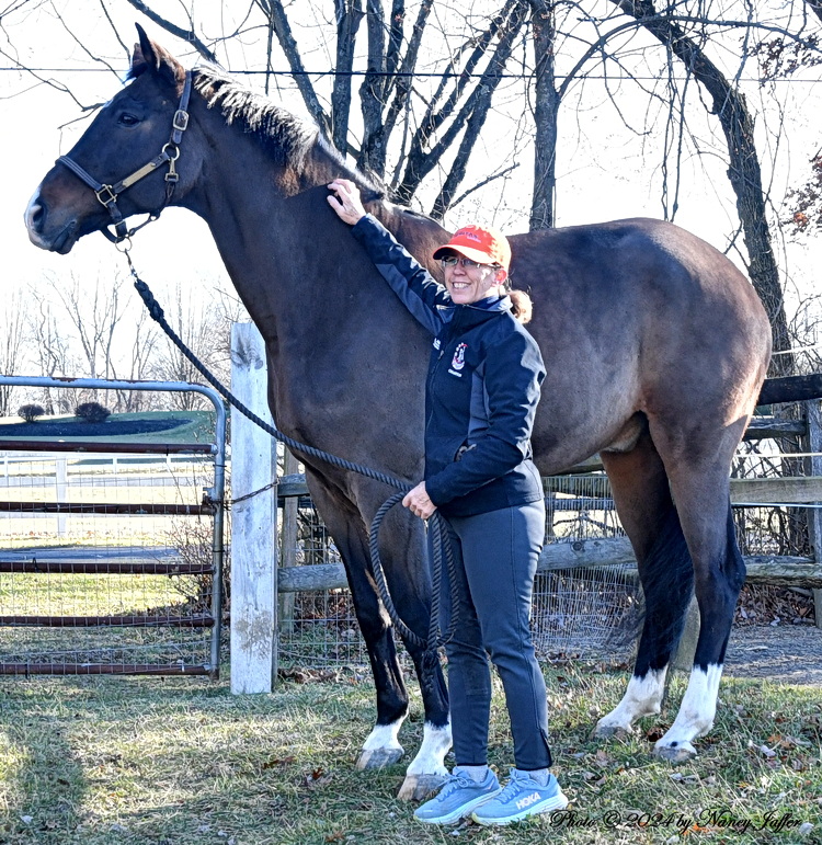 Dressage trainer Heather Mason is a confidence-builder, whether she is working with students or horses. Read about her as a teacher and a horsewoman at nancyjaffer.com/a-devotion-to-….