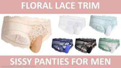 maybethispair's tweet photo. A bit more feminine –  Floral #Lace #PantiesForMen.

What’s not to like? A comfortable lace trim , great coverage due to the hipster style and a delicate little bow at the front!

Just a great pair of panties for you or for your partner as a gift.

https://t.co/QDRf9av2Yo https://t.co/McaDMnCQLn