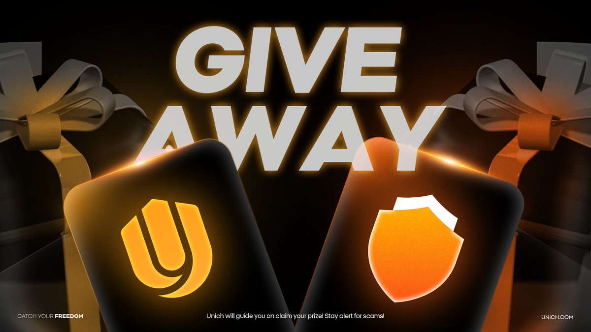 Unich.com 🆓 (@unich_com) on Twitter photo 🧡Unich x DeGuard Giveaway🧡
This time, our giveaway got even better with an amazing partner: <a href="/DeGuardVPN/">DeGuard VPN</a> – a pioneer VPN in Web3 and Telegram ecosystem, ensuring privacy with wallet-based login and payments.
🏆Prize: 20 Winners - each will receive a 1-year FREE VPN service on 🧡Unich x DeGuard Giveaway🧡
This time, our giveaway got even better with an amazing partner: <a href="/DeGuardVPN/">DeGuard VPN</a> – a pioneer VPN in Web3 and Telegram ecosystem, ensuring privacy with wallet-based login and payments.
🏆Prize: 20 Winners - each will receive a 1-year FREE VPN service on