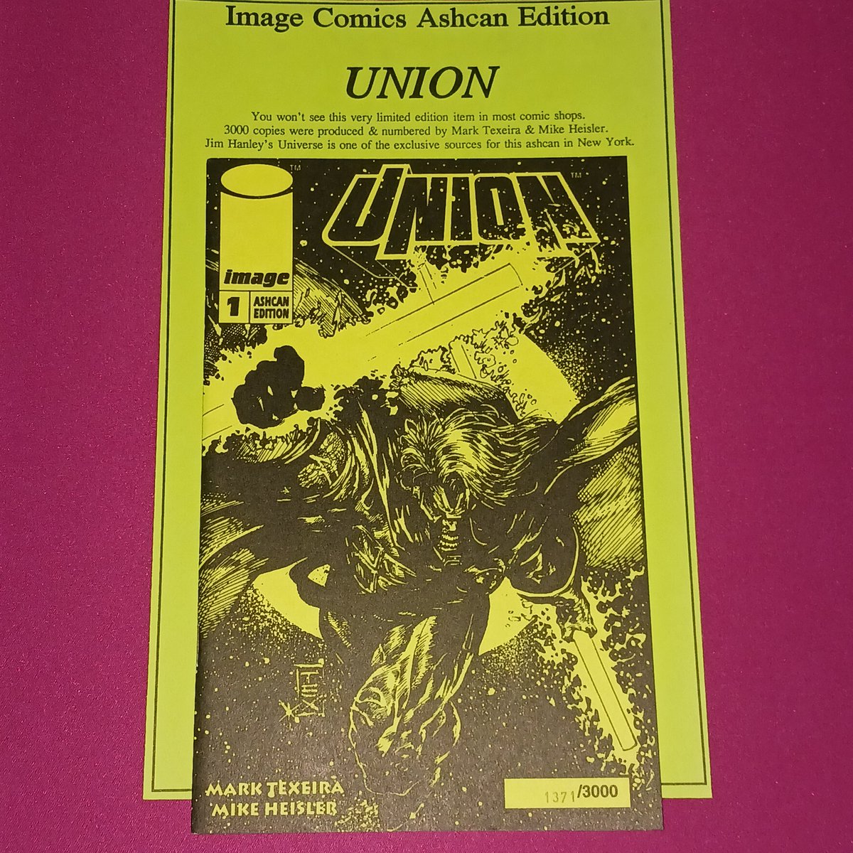 kpop_junki's tweet photo. CBFC's ABC Challenge @cbfcwest
#abcsofcomicswiththecbfc
Day 24 - U for Union
Union #1 Ashan (1993)
Union #1 (1993)
#comics #nerds #cbfcwestchapter #cbfc #union https://t.co/t7lcAfHCWE