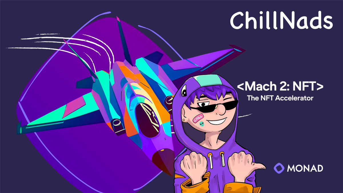 Gmonad💜

Chillnads is proud to be accepted to Mach 2, Monad's NFT Accelerator Program

Currently the Chillnads account is still in Suspended, we do not have another account, at the moment still waiting for our account to come back, still chill ✌🏻

best wishes, and have a nice