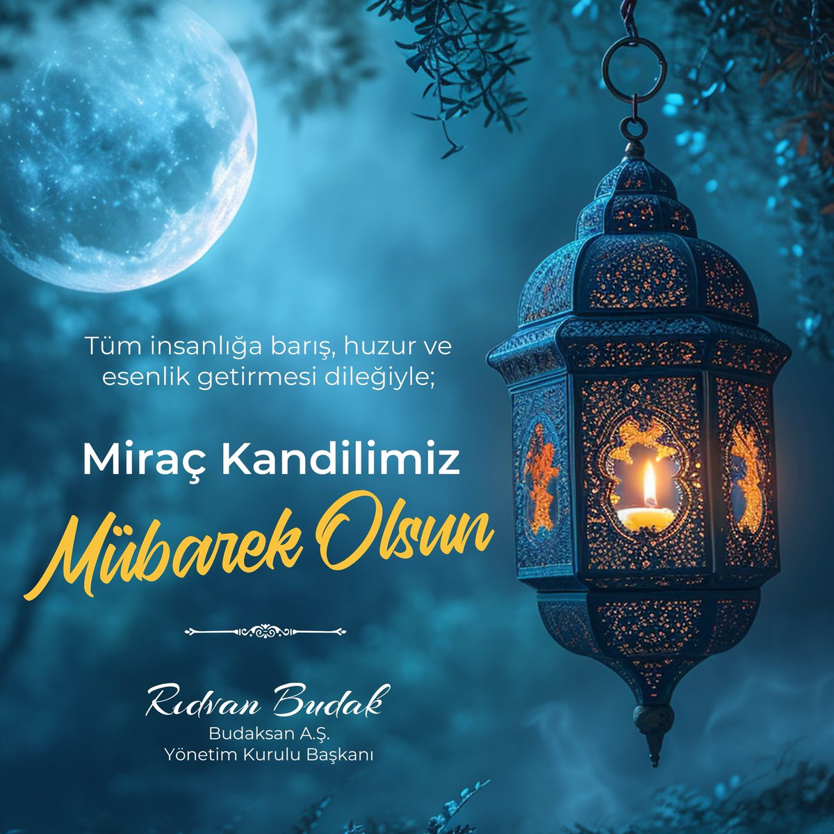 Tüm insanlığa barış, huzur ve esenlik getirmesi dileğiyle;
Miraç Kandilimiz Mübarek Olsun.🌹 #miraçkandili