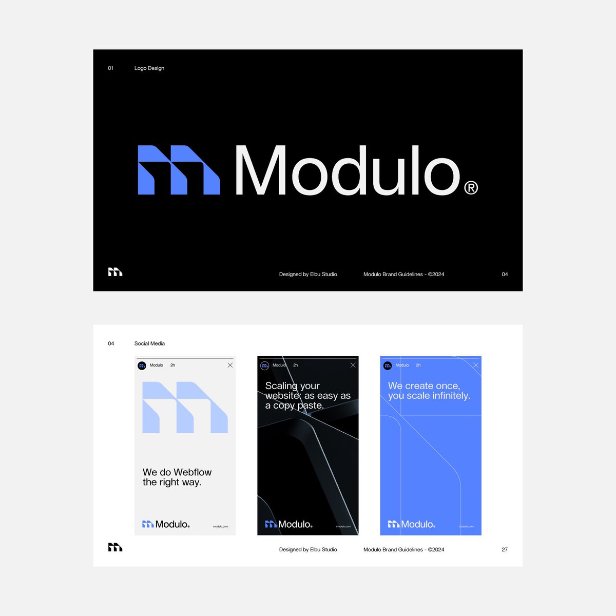 Burak_elbu's tweet photo. Modulo

Modulo is a Webflow agency that helps marketing teams create scalable, modular websites for quick and independent updates.

Project team: @Burak_elbu @elifkamesoglu 

Contact us to get your logo design or branding project done:  elbustudio@gmail.com https://t.co/t4XV4cqe5T