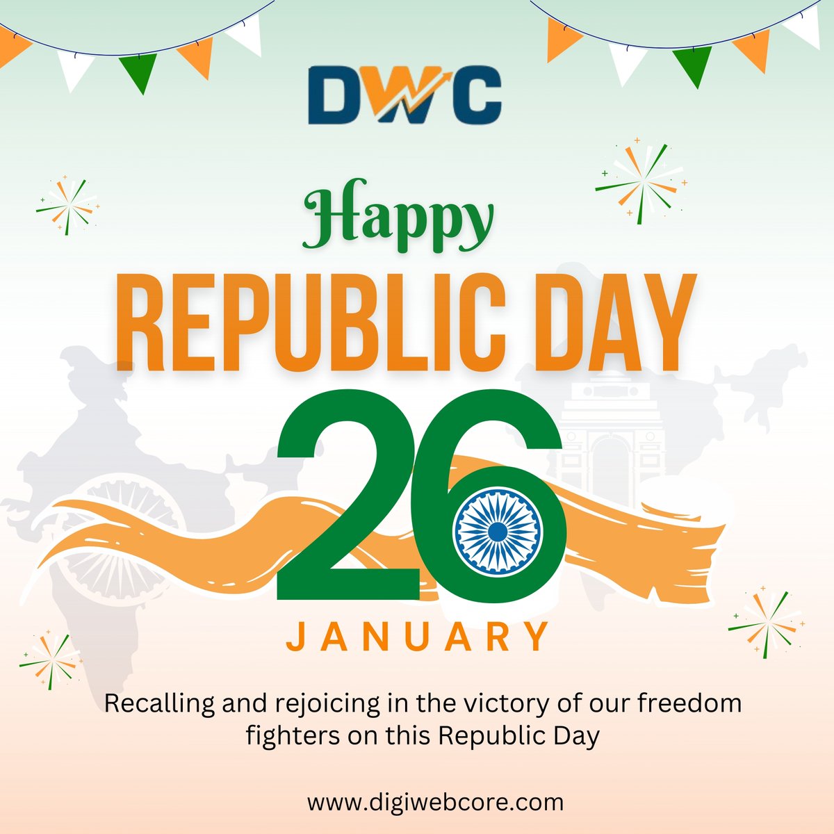 digiwebcore's tweet image. May the colors of our flag always remind us of our duty to the nation. Happy Republic Day🇮🇳
#happyrepublicday #republicday #digiwebcore