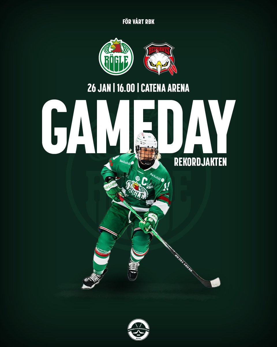 GAMEDAY!

❗️ Alla till hallen - tillsammans mot nytt publikrekord
🕓 Nedsläpp 16.00, arenan öppnar 14.30
🥞 Pannkaksbuffé i Bengans och Arenarestaurangen. 99 kr/vuxen, 49 kr/barn upp till 12 år (ingen förbokning krävs).
🎟 Matchen ingår i säsongskortet.
🔗 roglebk.se