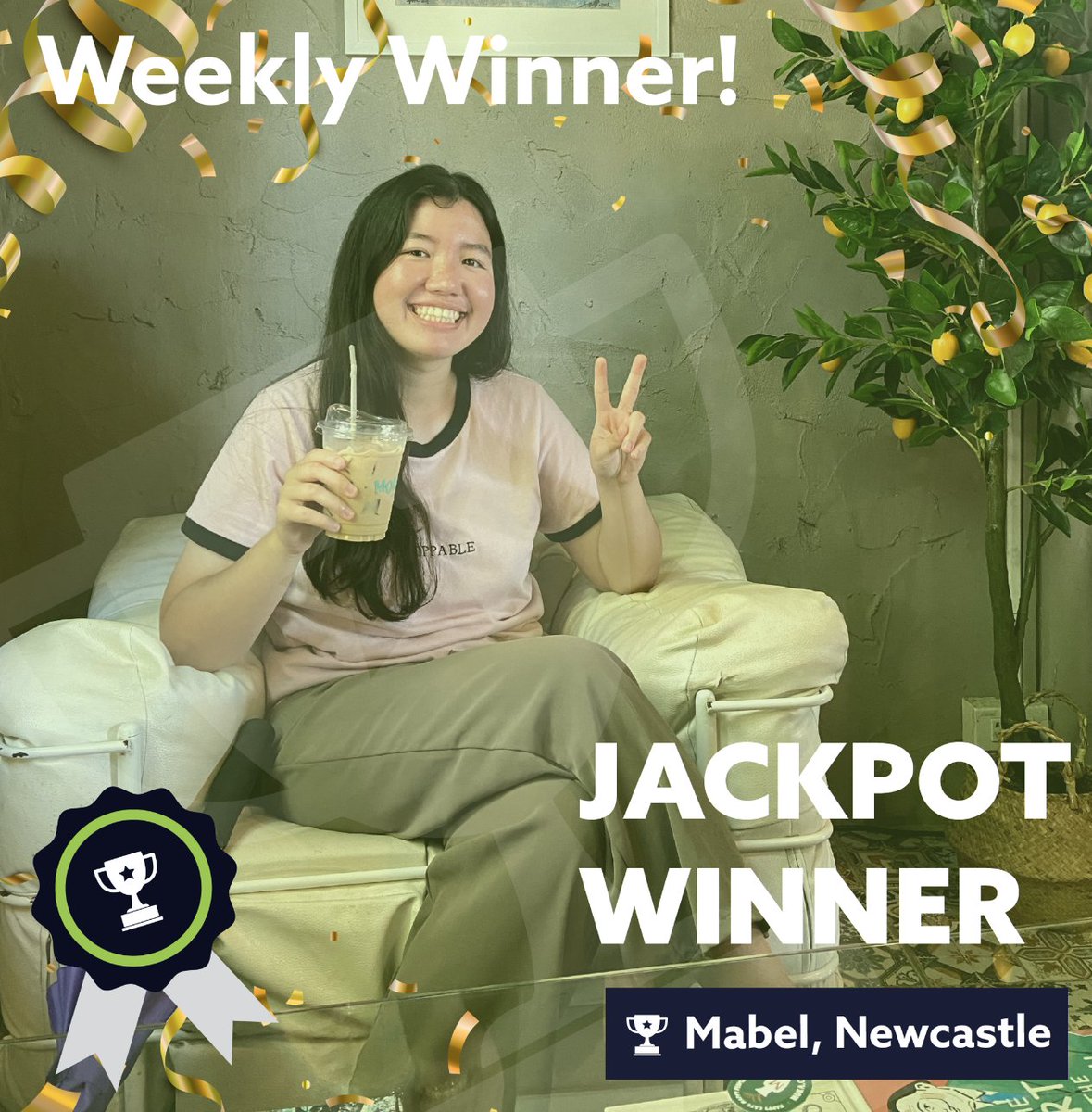 🎉 Meet Mabel, This Week’s LitterLotto Star! 🎉

Mabel, a university student from South Shields, picks up litter daily and loves combining her efforts with beach walks. 🏞️✨

This Green Monday, bin one extra piece of litter, and let’s make the planet brighter together! 🌍💚