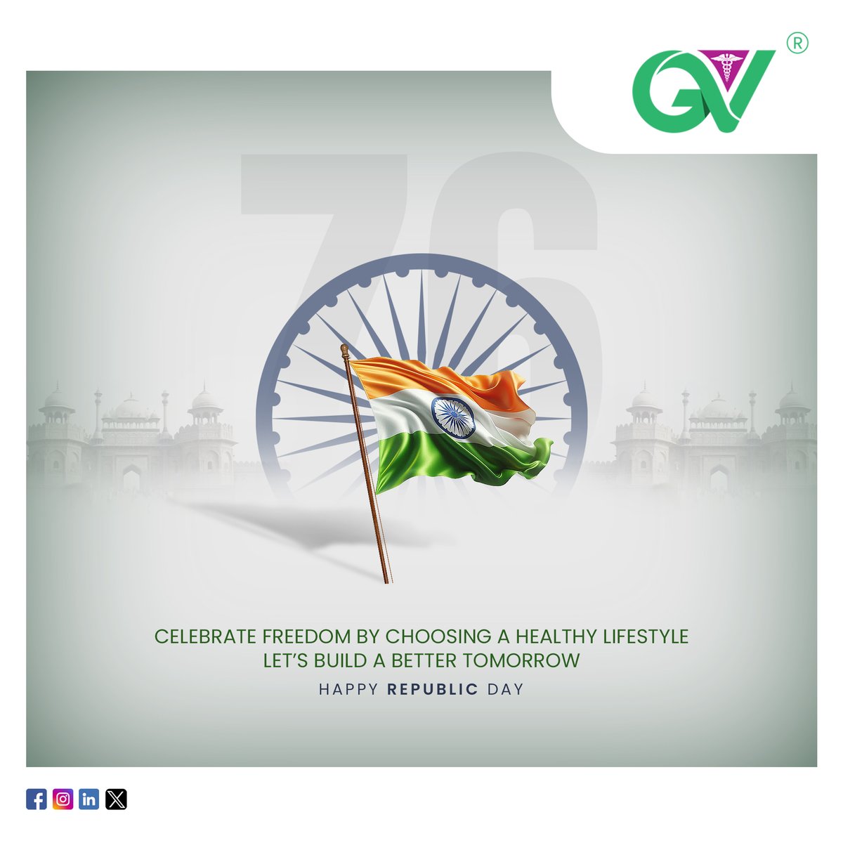GreenveinHealth's tweet photo. Celebrating the Spirit of Freedom and Health!

This Republic Day, let’s pledge to build a healthier, stronger nation together. 🌿✨

#GreenveinHealthcare #RepublicDay #HealthyIndia #FreedomToWellness #greenveinhealthcare #motivationquote #medical_device #needle https://t.co/jukBIsS90F