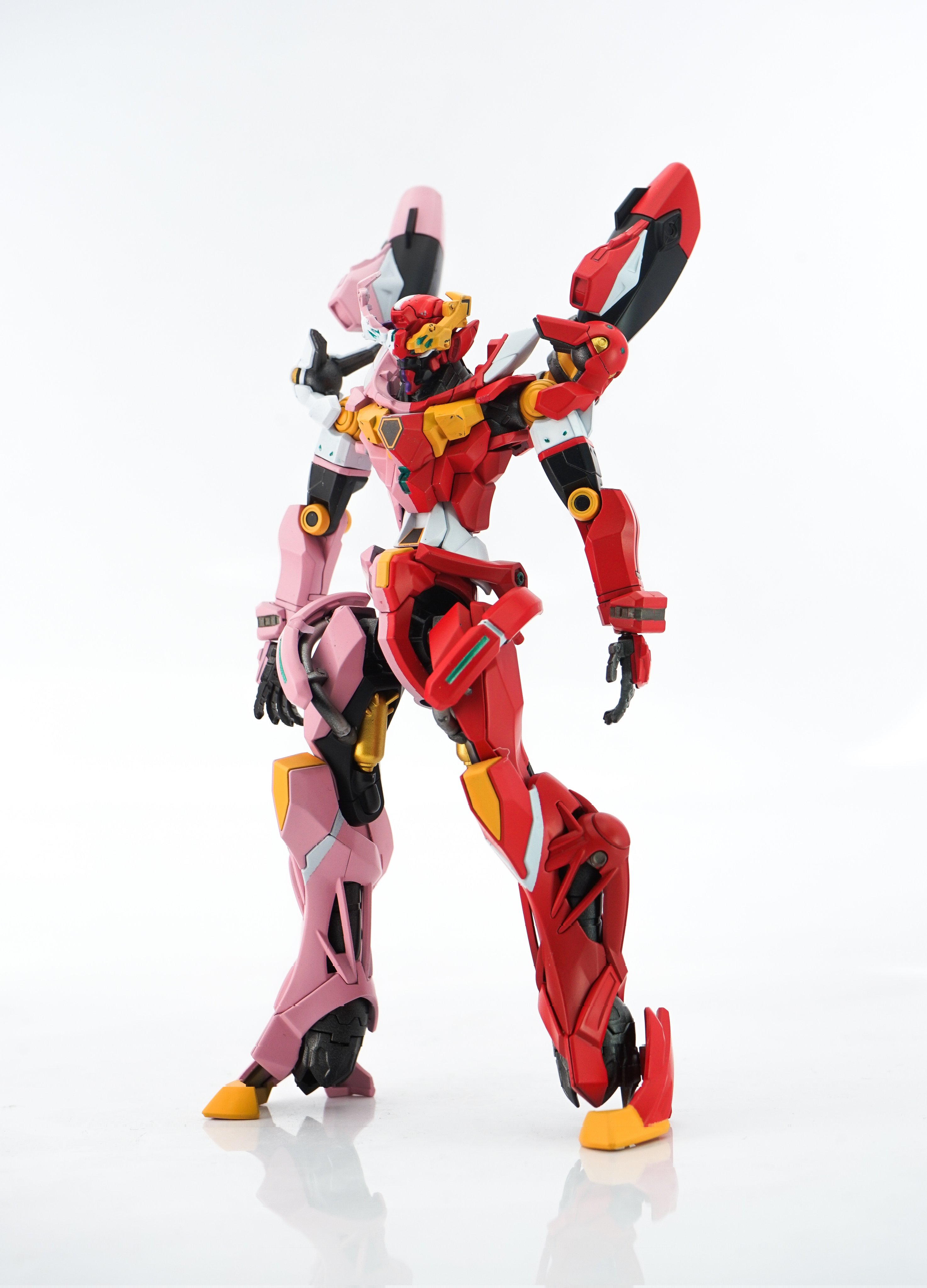 幸せなふたりに贈る結婚祝い HG エヴァ初号機カラー ガンダムGQuuuuuuX ロボット