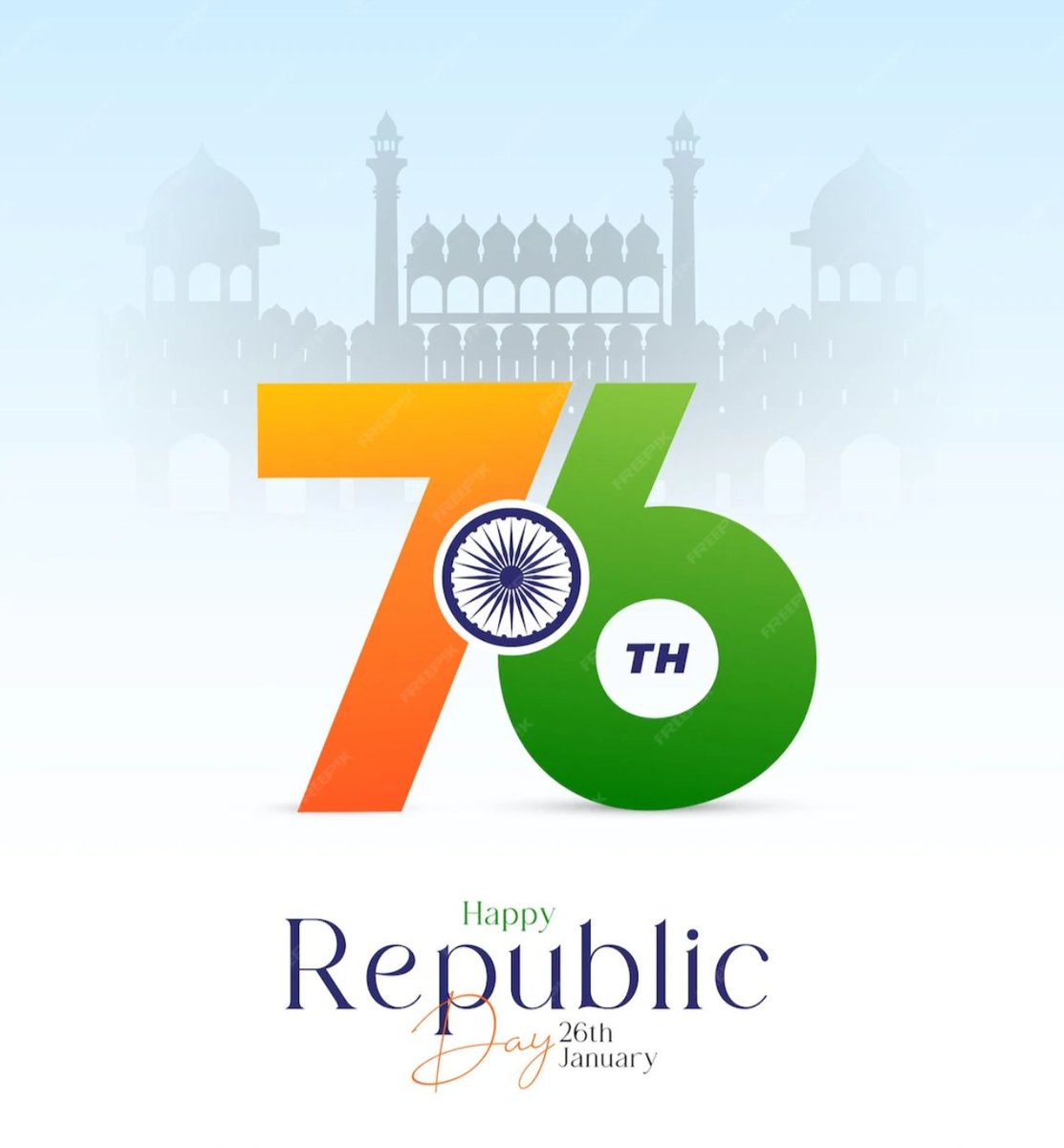 Best wishes to all the people of India on the 76th Republic Day. <a href="/PMOIndia/">PMO India</a>