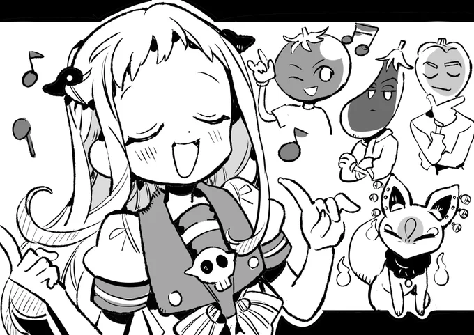 もうすぐアニメ始まります🍅🎶
#地縛少年花子くん2 