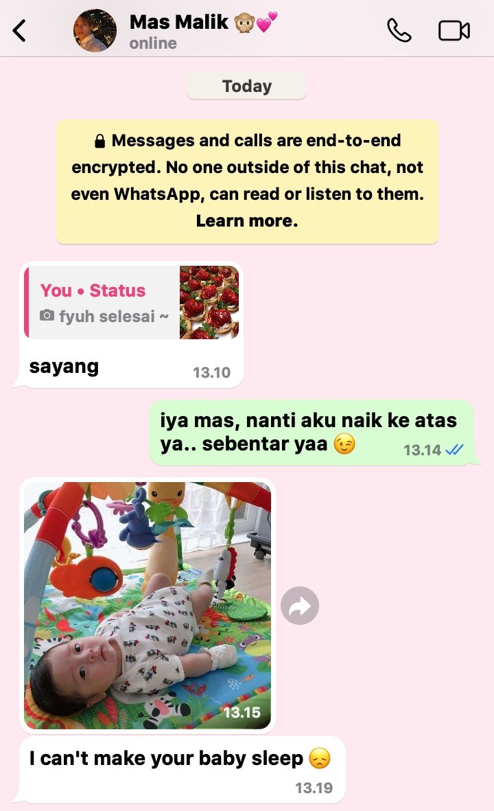 blisslaceup's tweet photo. #markrina
malik kalo jadi bapak ๐ https://t.co/Obtjz6pCE3